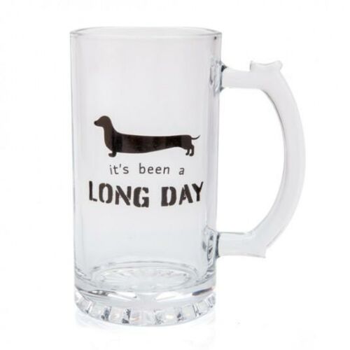 Dachshund It's Been a Long Day Beer Stein Alcohol Drinking Bar Man Cave 