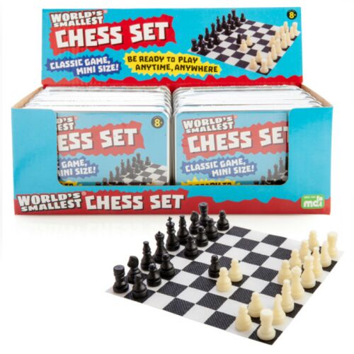 World's Smallest Chess Set Classic Game Mini Size!