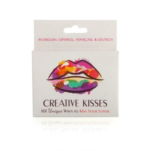 Creative Kisses Adult Card Game 101 Ways To Kiss Your Lover Novelty Gift Idea