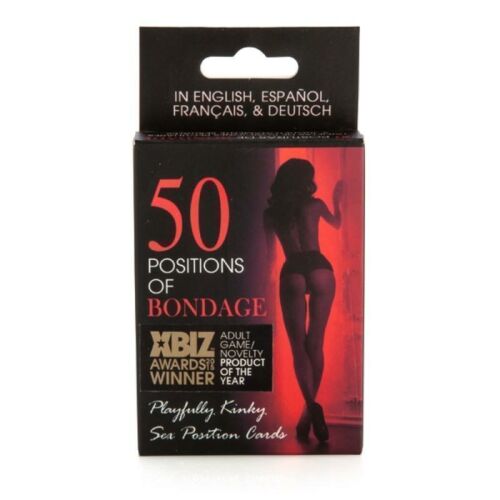 Fifty 50 Positions Of Bondage Adult Card Game Novelty Gift Idea