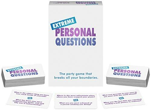 Extreme Personal Questions Adult Party Card Game