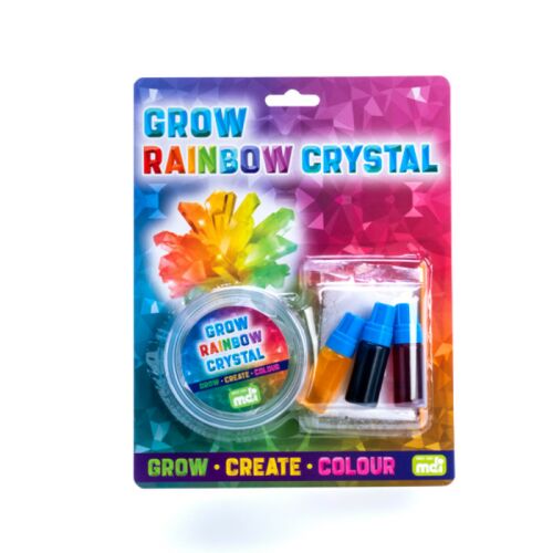 Grow Rainbow Crystal Grow Create Colour Novelty Science Gift Idea