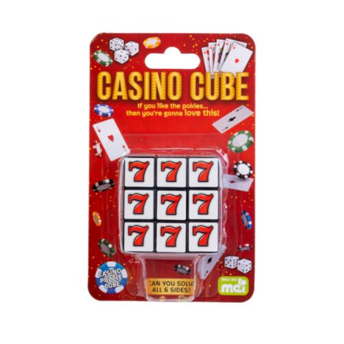 Casino Cube Solve All Six Sides Brain Teaser Puzzle Game Kids Toy Ages 5+