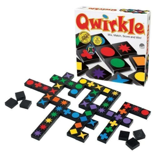 Qwirkle Mix Match Score & Win Game Of Strategy Friendly Game