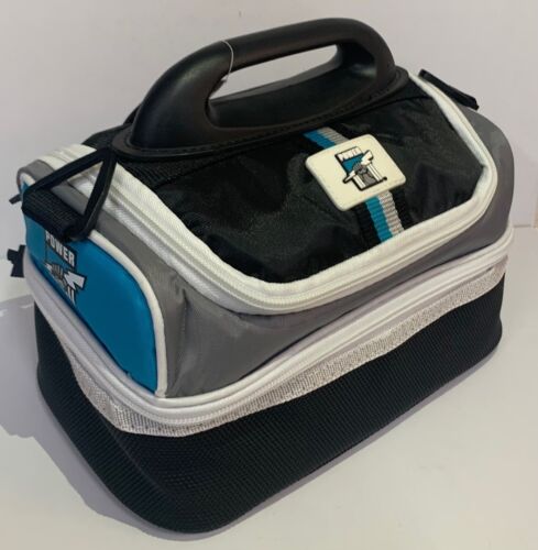 Port Adelaide Power AFL Kids Cooler Bag Lunch Box Insulated Multi Storage