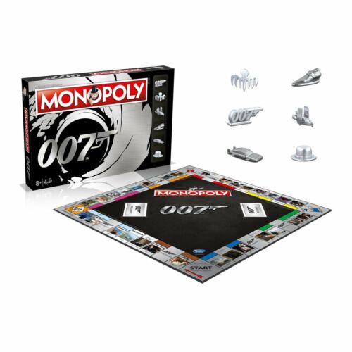 James Bond Edition Monopoly The Fast Dealing Property Trading Board Game