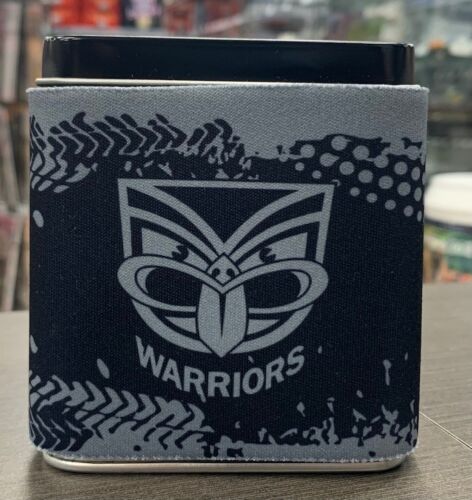 New Zealand Warriors NRL Team Logo Square Tin Money Box With Coin Slot