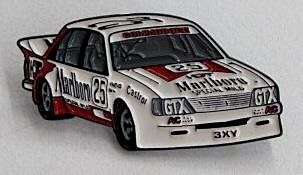 1983 Bathurst Winner Brock / Harvey / Perkins Holden VH Commodore Pin Badge - NOT FOR SALE