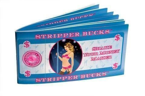 24 Pack Of Stripper Bucks Shake Your Money Maker Adults Only Novelty Naughty 