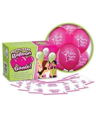 Truth Or Dare Balloon Pop Game Adults Only Hens Night Bridal bachelorette Party Novelty Naughty 