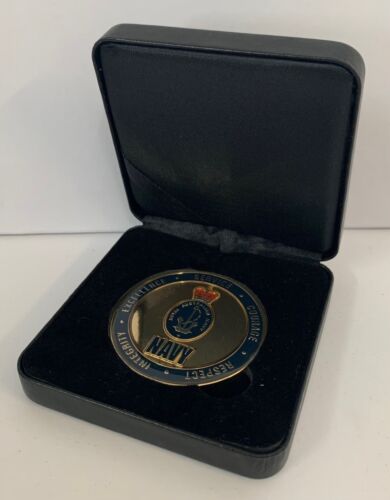 Navy Medallion In Case