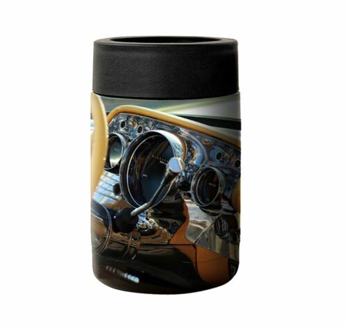 Dash Dashboard Stainless Steel Double Wall BPA Free Metal Beer Holder Can Cooler