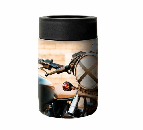Motorcycles Stainless Steel Double Wall BPA Free Metal Beer Holder Can Cooler