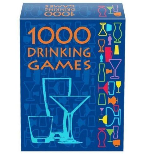 1000 Drinking Games Classic And New Adults Only 18+ Fun Activity Gift Idea