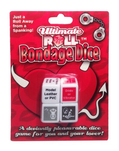 Ultimate Roll Bondage Dice 18+ Adults Only Dice Game