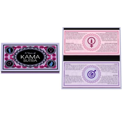 A Year Of Kama Sutra For Her & For Him Novelty Adult Fun 18+ Adults Only Party Game