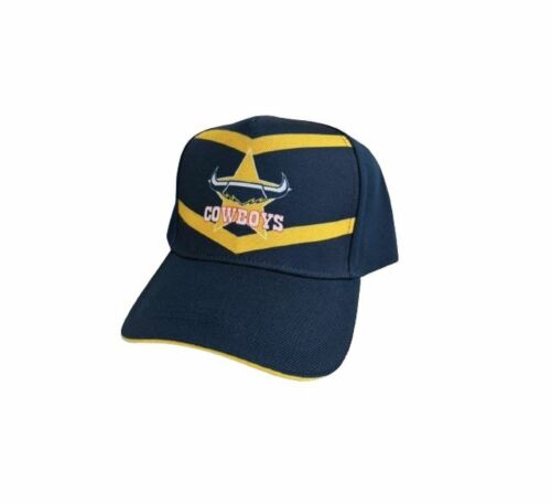 North Queensland Cowboys NRL Team Adjustable Club Cap Adults Hat