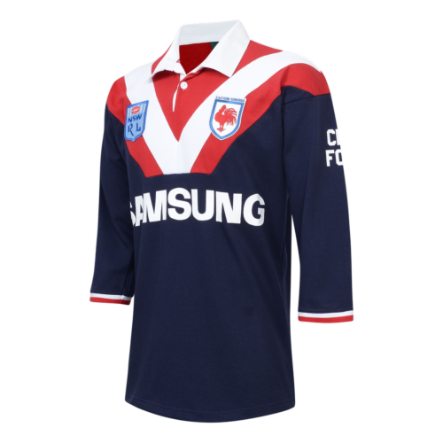 Sydney Roosters NRL Team 1993 Retro Heritage Replica Mens Jersey