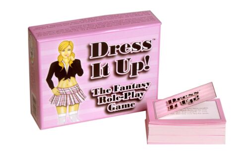 Dress it Up! The Fantasy Role-Play Game Kinky Couples Fun Novelty 18+ Adults Only