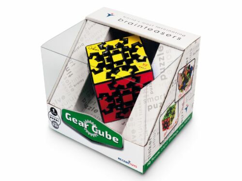 Gear Cube Meffert’s Puzzle Brain Teaser Twisty Cube Ages 7+