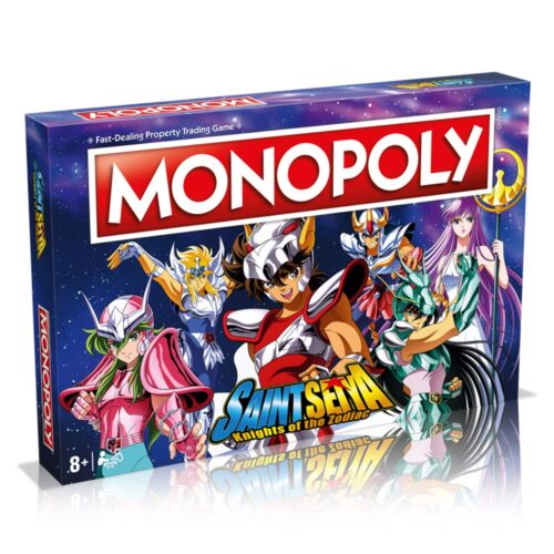 Monopoly Saint Seiya Edition Fast Paced Property Trading Board Game Ages 8+
