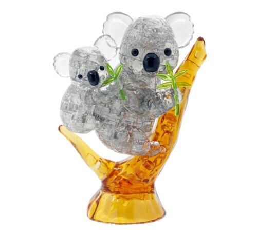Koalas Crystal Puzzle 3D Jigsaw 35 Pieces Fun Activity DIY Gift Idea