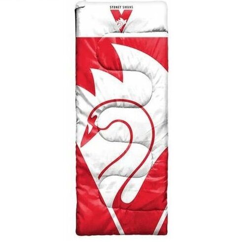 Sydney Swans AFL Team Kids Polyester Sleeping Bag