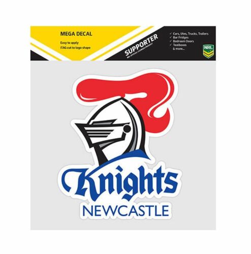 Newcastle Knights 2008 - 2019 NRL Club Logo Large Pre-Cut Car Spot Sticker Mega Decal