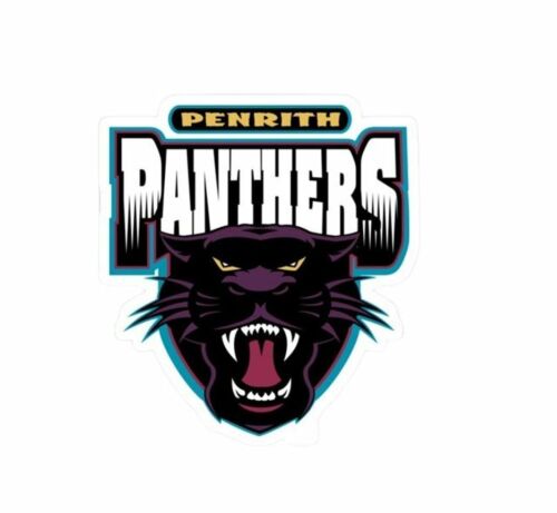 Penrith Panthers 00-13 NRL Club Logo Large Pre-Cut Car Spot Sticker Decal
