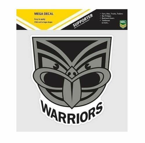 New Zealand Warriors 2002 - 2020 NRL Club Logo Large Pre-Cut Car Spot Sticker Mega Decal