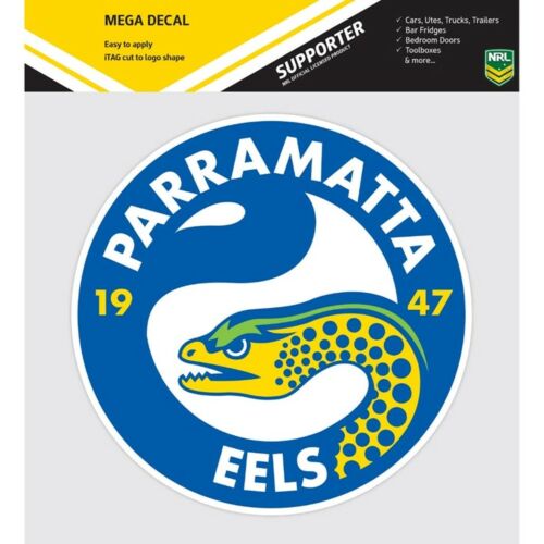 Parramatta Eels NRL Club Logo Large Pre-Cut Car Spot Sticker Mega Decal
