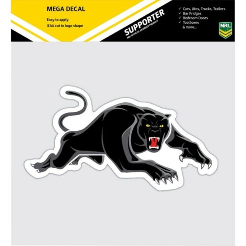 Penrith Panthers NRL Club Logo Large Pre-Cut Car Spot Sticker Mega Decal