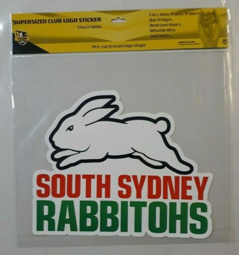 South Sydney Rabbitohs NRL Club Old Logo Large Pre-Cut Car Spot Sticker Decal