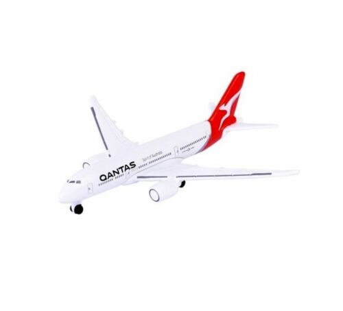 Majorette Qantas Plane Boeing 787-9 Diecast Model Plane Ages 3+
