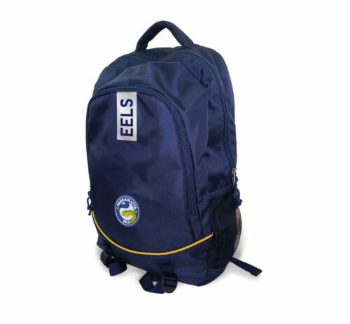 Parramatta Eels NRL Team Logo Stirling Backpack Back Pack School Carry Bag
