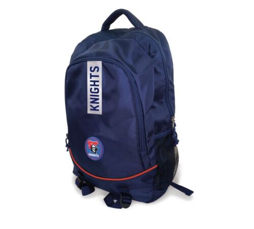 Newcastle Knights NRL Team Logo Stirling Backpack Back Pack School Carry Bag