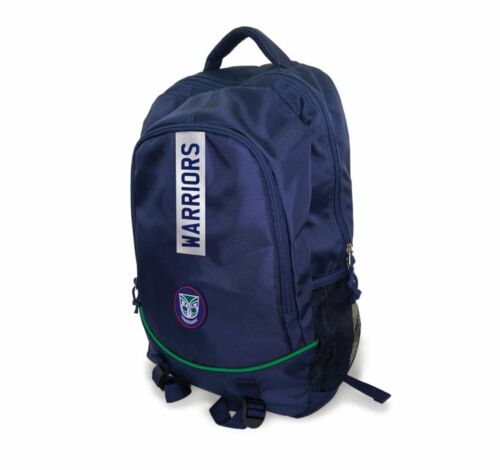 New Zealand Warriors NRL Team Logo Stirling Backpack Back Pack School Carry Bag
