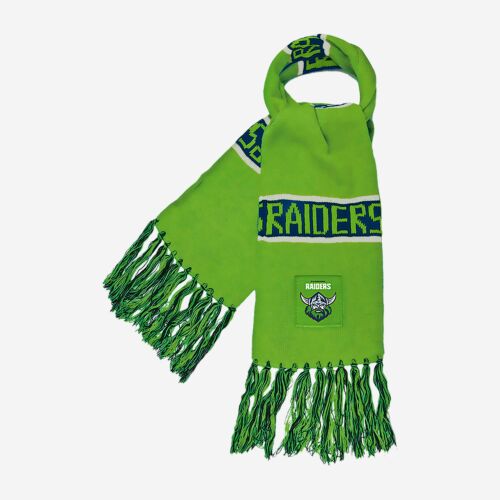 Canberra Raiders NRL Team Cloth Patch Acrylic Bar Scarf