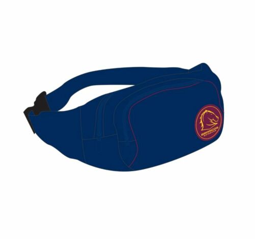 Brisbane Broncos NRL Team Logo Waist Bag Bum Bag Fanny Pack Carry Bag