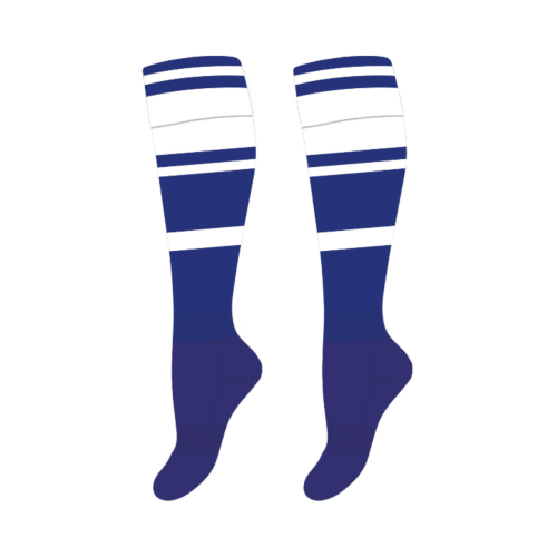 Canterbury Bulldogs NRL Team Elite Supporter Socks Adult Mens Size 11-14