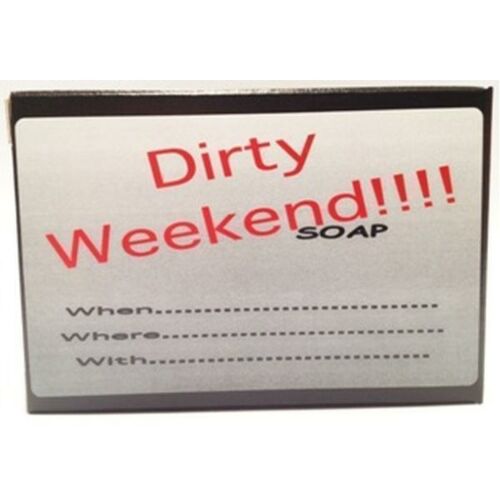 Soap Dirty Weekend Novelty Gag Gift Idea