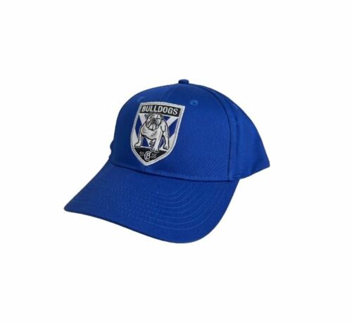 Canterbury Bulldogs NRL Team Logo Royal Blue Procrown Adult Unisex One Size Baseball Cap Hat