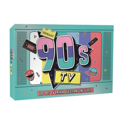 Totally 90s TV Trivia Party Trivia Cards Game Family Fun All Ages