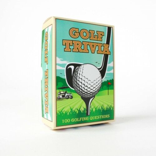 Golf Trivia Cards 100 Golf Questions Trivia Game Family Fun All Ages