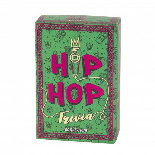 Hip Hop Trivia Party Card Game 100 Questions Family Friendly Fun