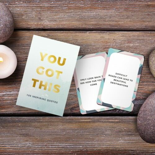 You Got This Cards Motivational Quotes Cards 100 Inspiring Quotes