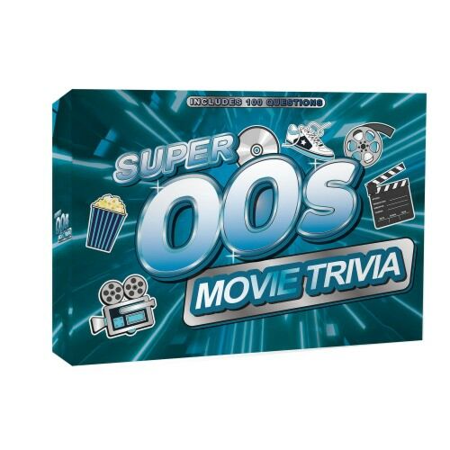 Super 00’s Movie Trivia Party Card Game 100 Movie Questions Family Friendly Fun