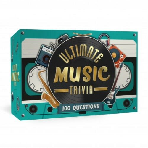 Ultimate Music Trivia Card Game 100 Questions Family Friendly Fun