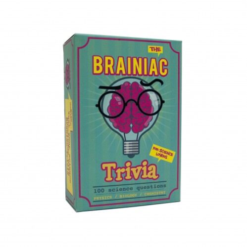 The Brainiac Trivia Game Ultimate Science Quiz 100 Science Questions Family Friendly Fun