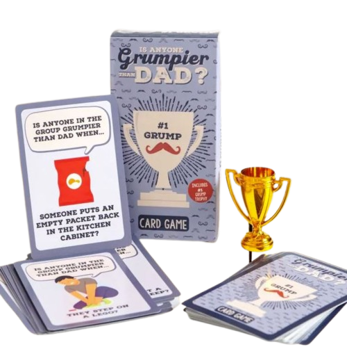Is Anyone Grumpier Than Dad? Family Friendly Card Game Fun For All Ages